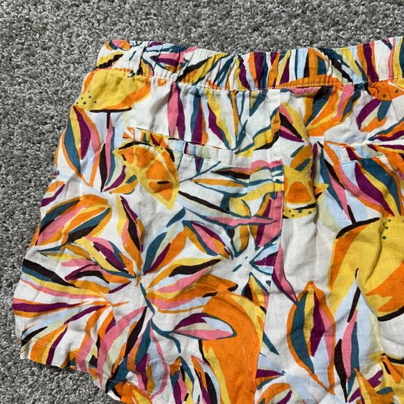 C & C California Women's XL 100% Linen Shorts - Picture 7 of 7